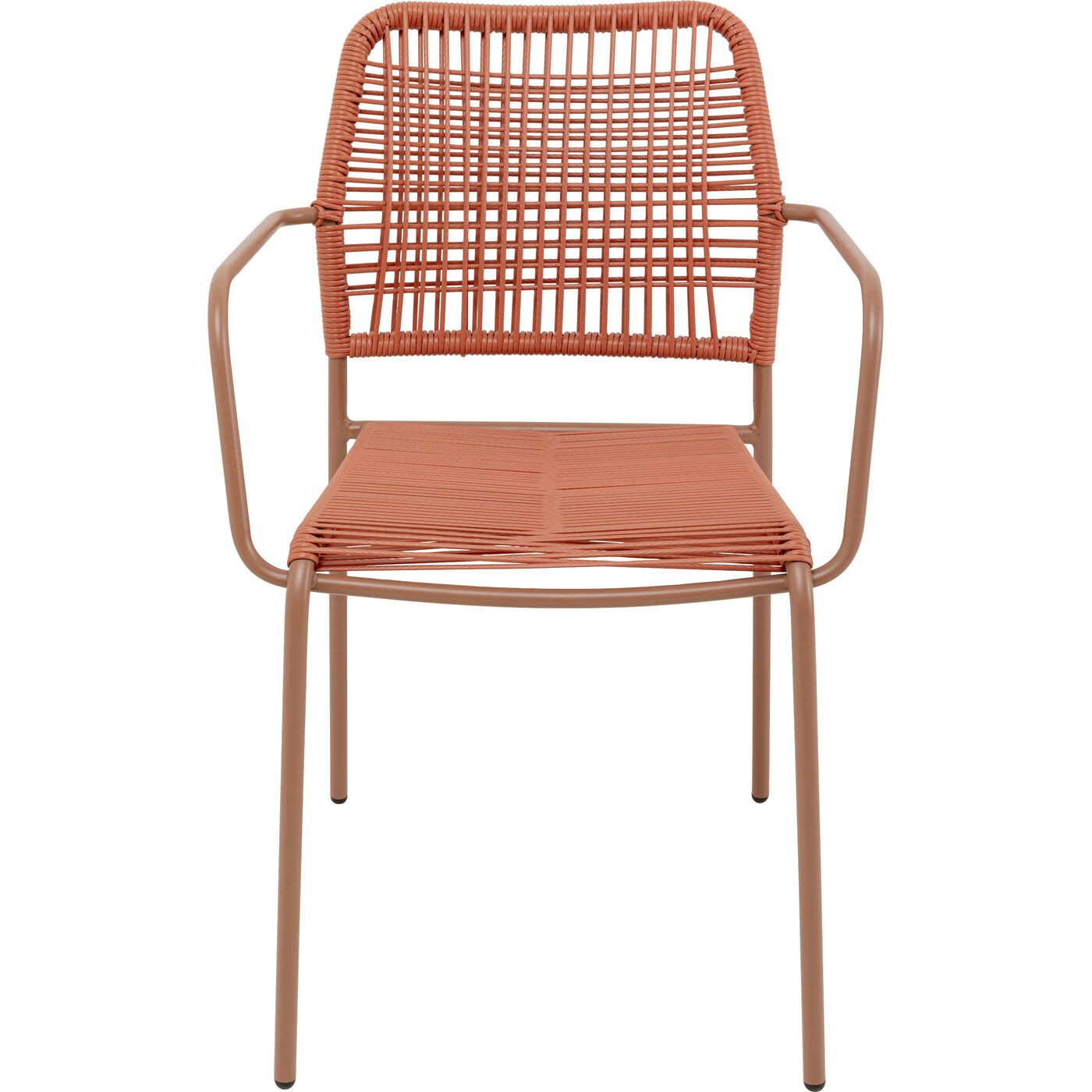 Kare Design Madagascar tuinstoel armleuningen - rood