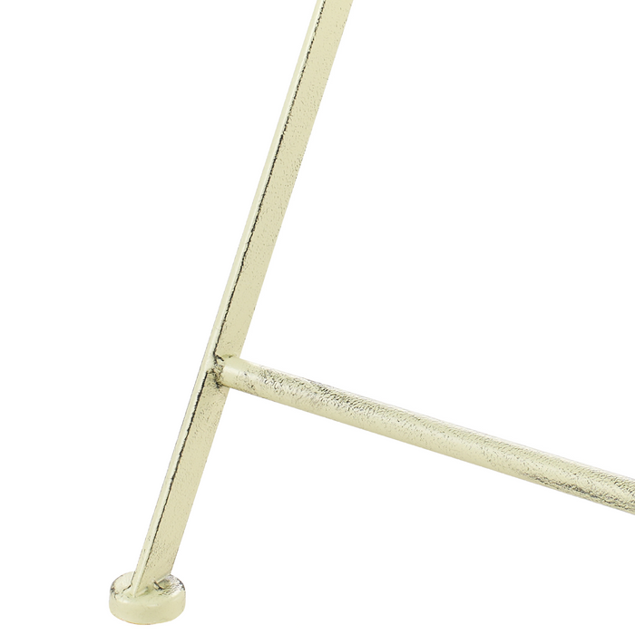 Beliani - BIVIO - Tuinbartafel - Lichtgroen - 60 x 60 cm - IJzer