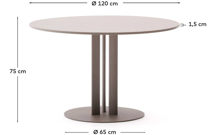 Tuintafel Sedalis, 120 cm