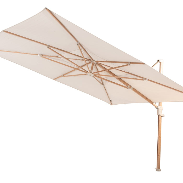 4 Seasons Finca Zweefparasol 300x400 cm. - zand|woodlook