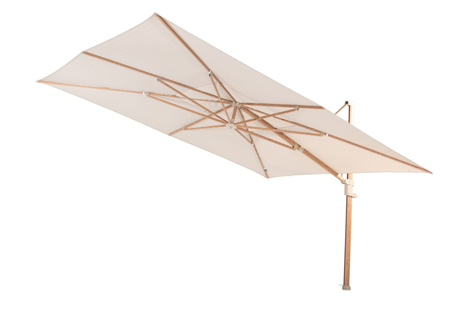 4 Seasons Finca Zweefparasol 300x400 cm. - zand|woodlook