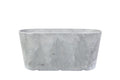Artstone Balkonbak Claire - 35x16x17 - Grijs