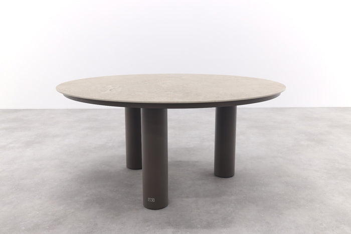 4 Seasons Arizona ronde tuintafel  Ø160 cm. - zand|terre