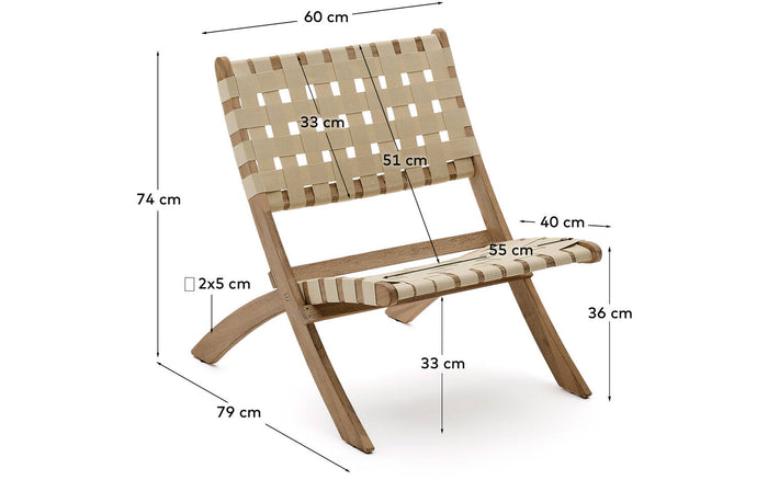 Tuinstoel Chabeli, Tuinstoel chabeli