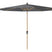 Platinum Riva stokparasol 3 m. rond - Teak Antraciet
