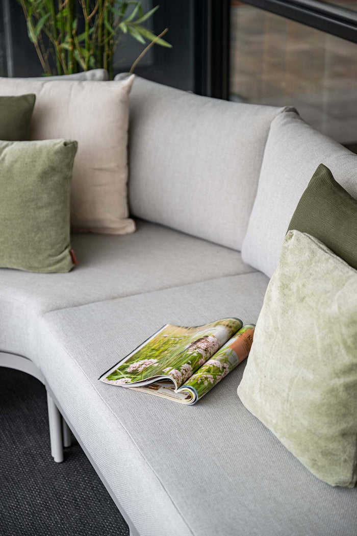 Frigole loungeset - 5-dlg. - taupe  -sand - valley sand