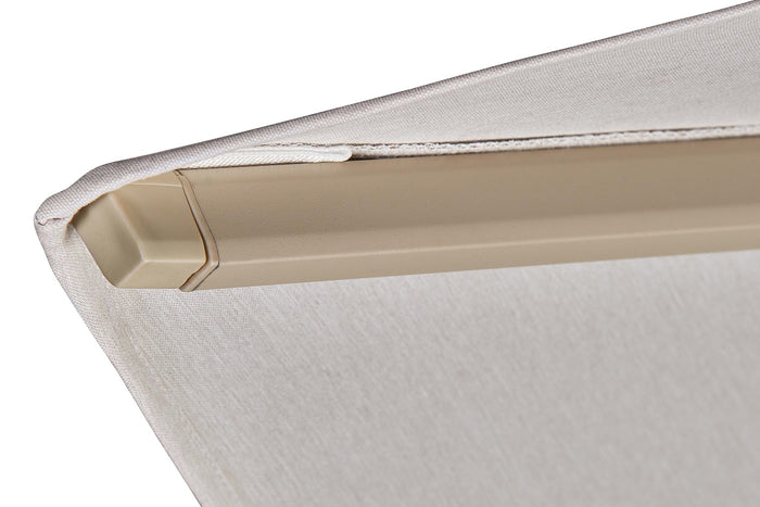 Platinum Challenger Zweefparasol T1 Premium 4x3 m. - Champagne - Sandstone