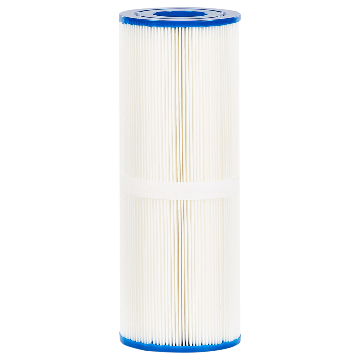 Beliani-MARFIL-Filter voor hottub-Wit|Blauw-Synthetisch materiaal