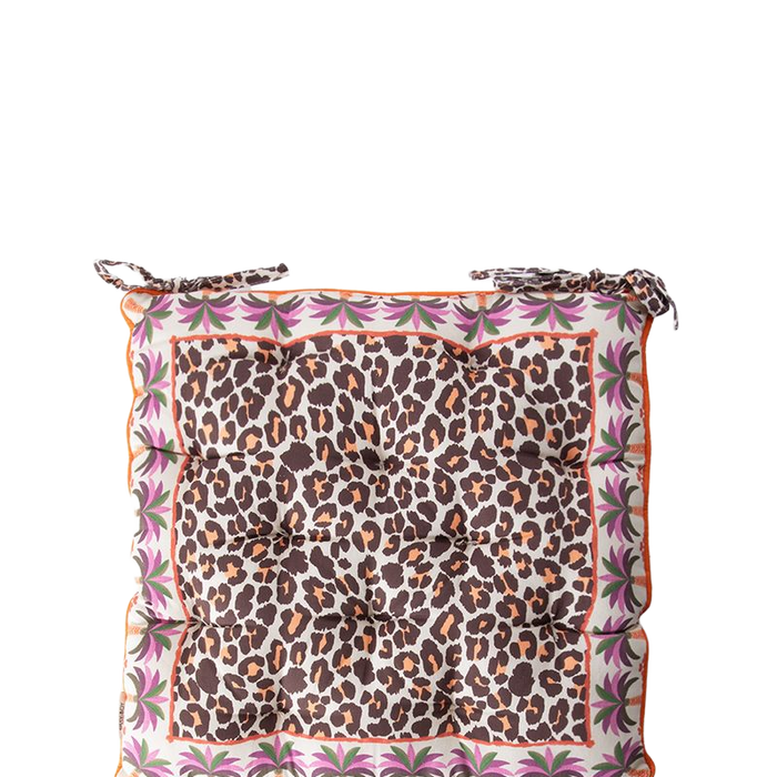 Sissy-Boy Multicolour tuinkussen met leopard print