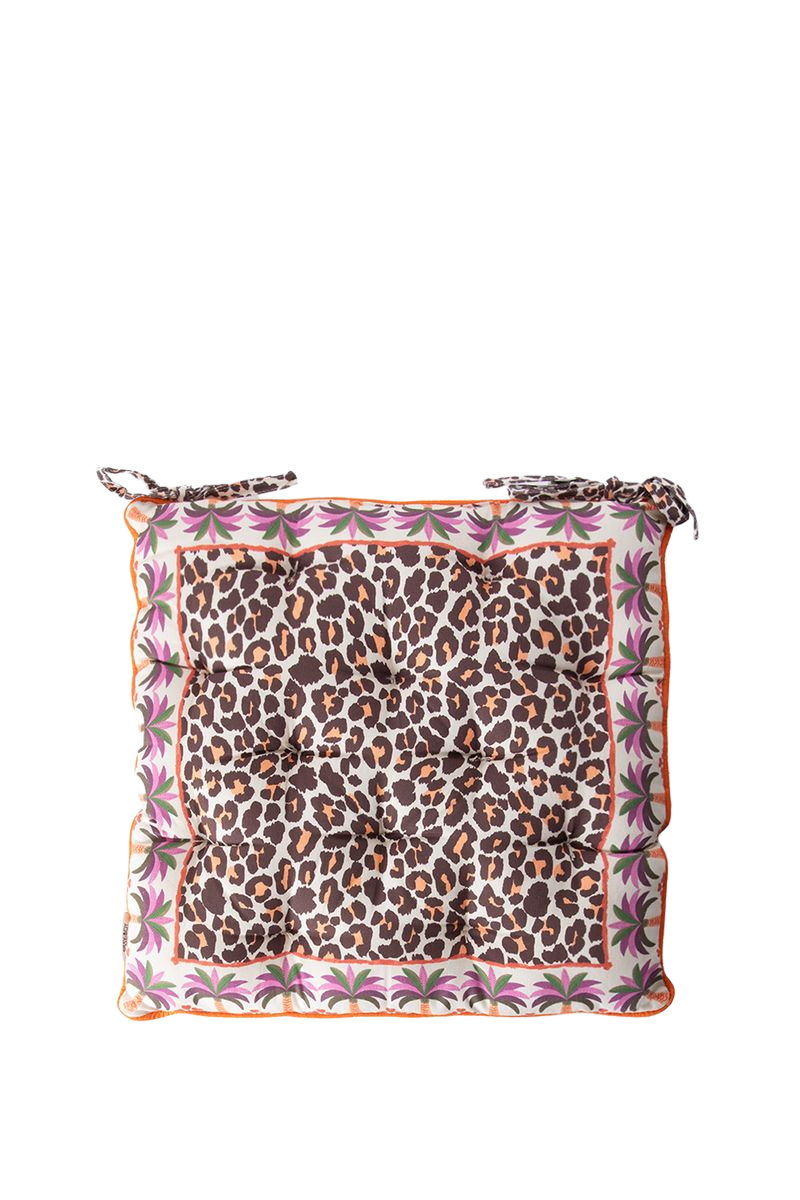 Sissy-Boy Multicolour tuinkussen met leopard print