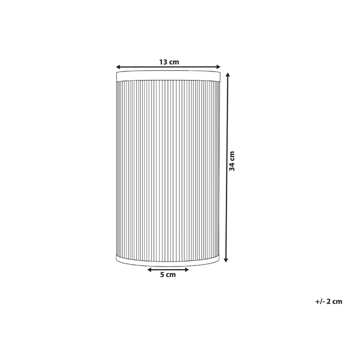 Beliani-MARFIL-Filter voor hottub-Wit|Blauw-Synthetisch materiaal