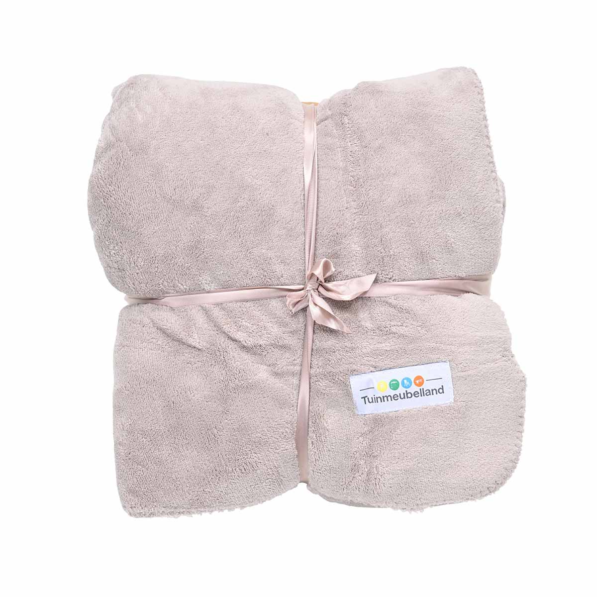 Tuinmeubelland Fleece deken 170x130 cm - zand