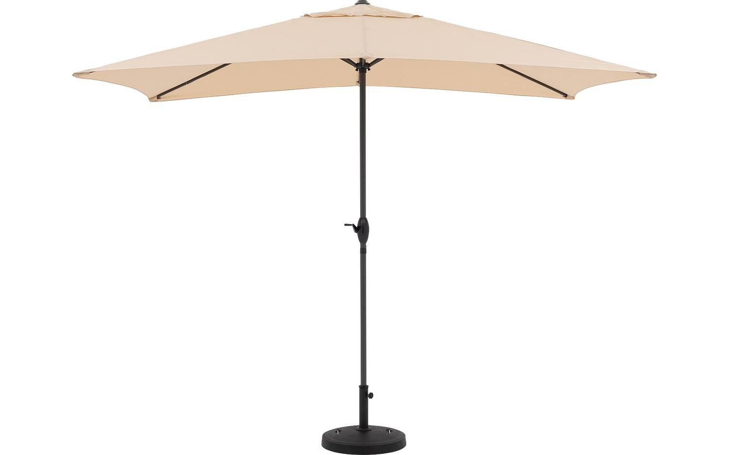 Goossens Parasol Siri, Parasol 2x3 meter met voet