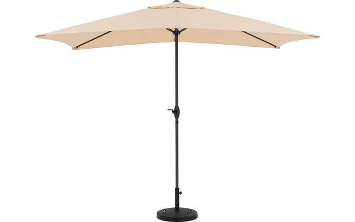 Goossens Parasol Siri, Parasol 2x3 meter met voet
