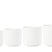 Artstone Pot Celine - Set van 4 - Wit