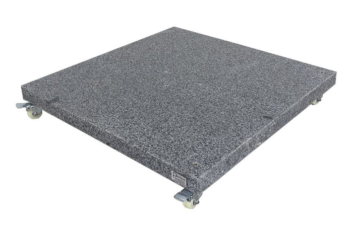 Platinum Beaufort Premium 3,2x3,2 m - Faded Black met voet en hoes