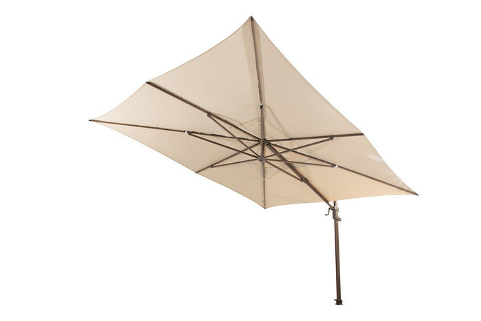 4 Seasons Finca Zweefparasol 300x400 cm. - beach|dark woodlook