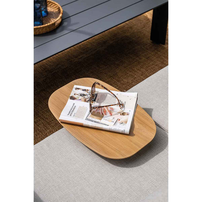 Garden Impressions Sem laptop bijzettafel 45x30xH51 cm light teak look