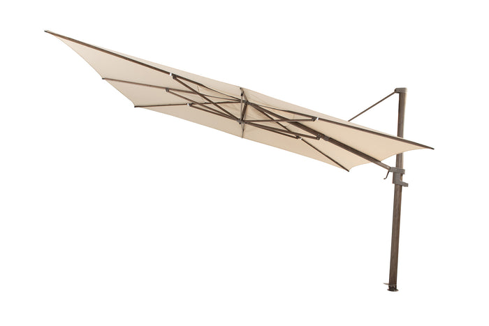 4 Seasons Finca Zweefparasol 300x400 cm. - beach|dark woodlook