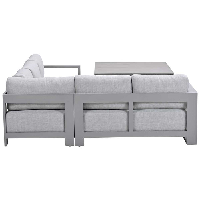 Garden Impressions Malakka lounge dining set 4-delig - taupe