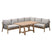 Garden Impressions Alora lounge dining set 3-delig rechts - grey sand