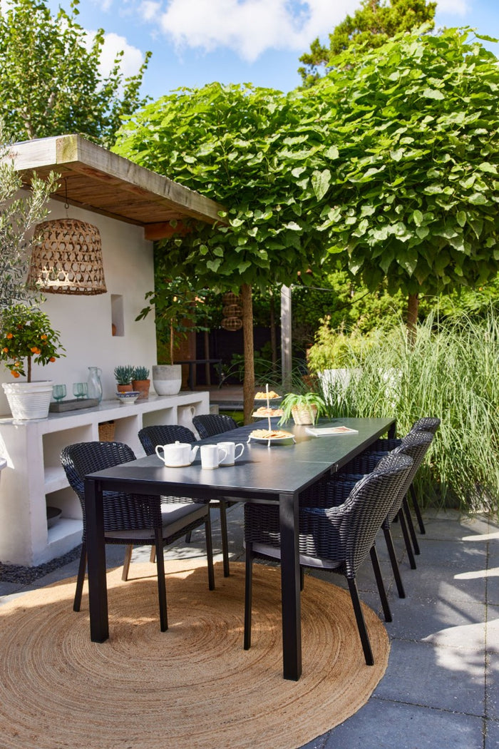 Hartman Cairo stapelbare tuinstoel - Zwart