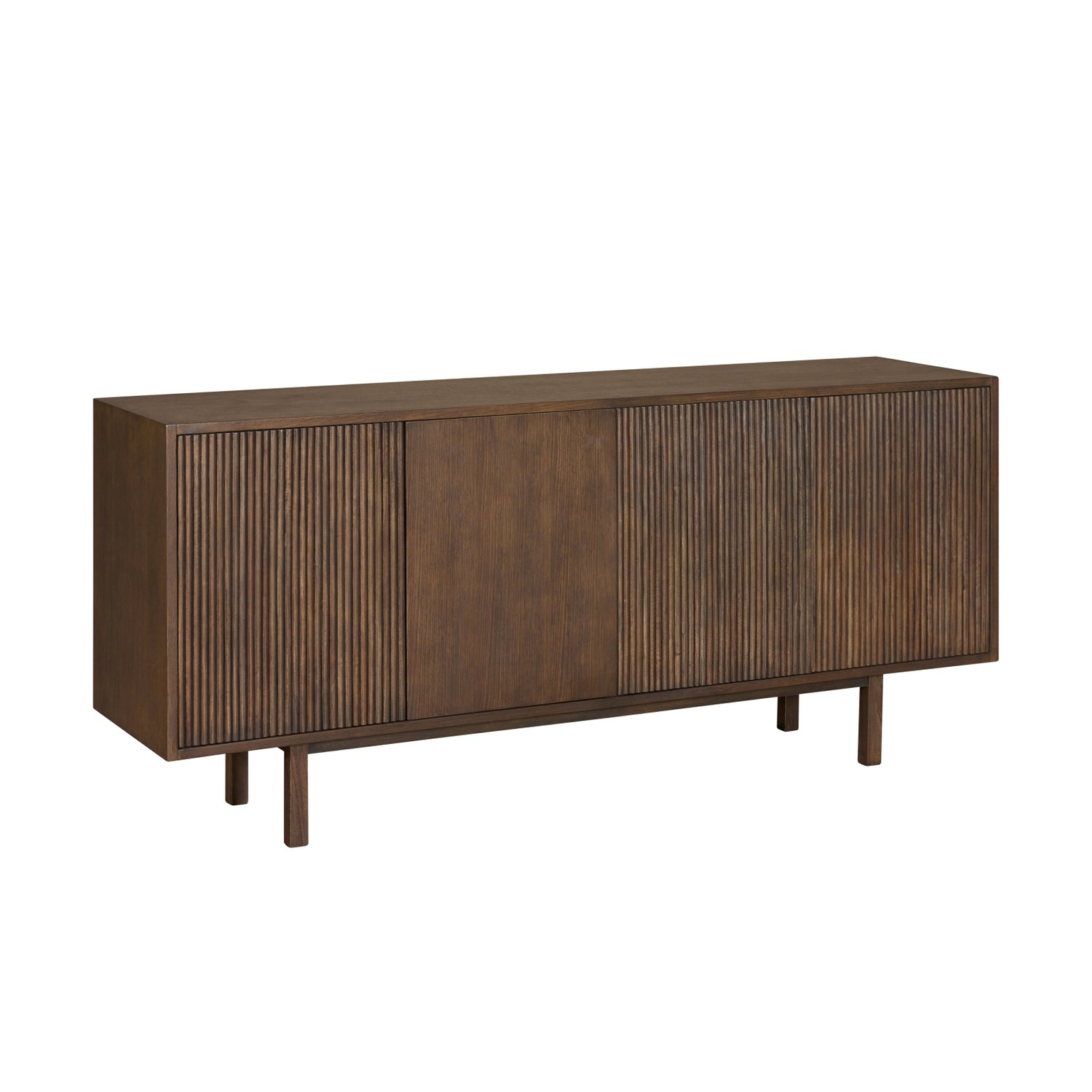 Dressoir Tomar - Bruin|Hout - Noten - Hout