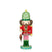 House of Seasons Kerstversiering Nutcracker - 12x10.5x35 cm - Polyresin - Groen