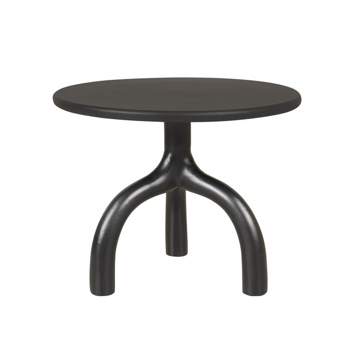 Salontafel Rora - Zwart - Glas - 60x48x60cm (BxHxD)