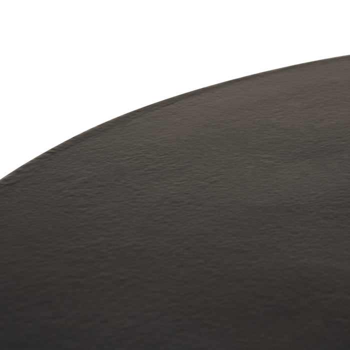 Salontafel Rora - Zwart - Glas - 60x48x60cm (BxHxD)