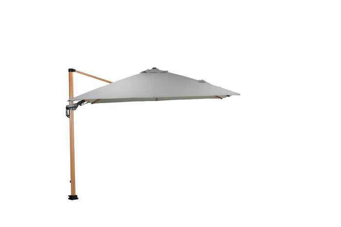 Hawaii Deluxe parasol - 300x300cm - light teaklook - royal sand