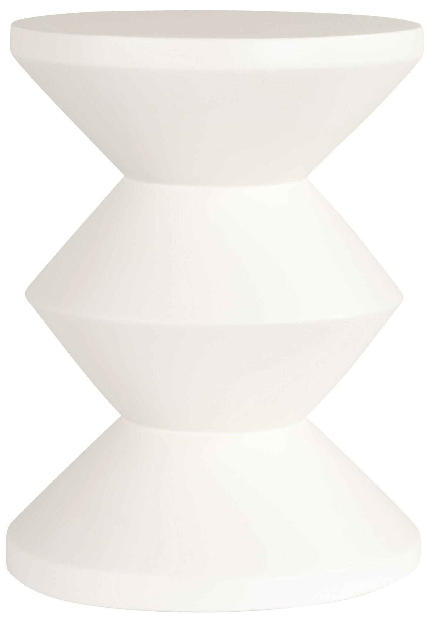 Richmond Interiors Bloomstone Witte Bijzettafel