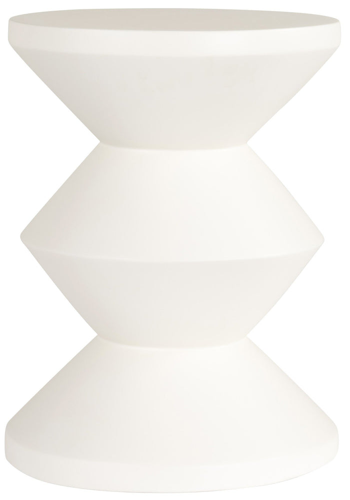 Richmond Interiors Bloomstone Witte Bijzettafel