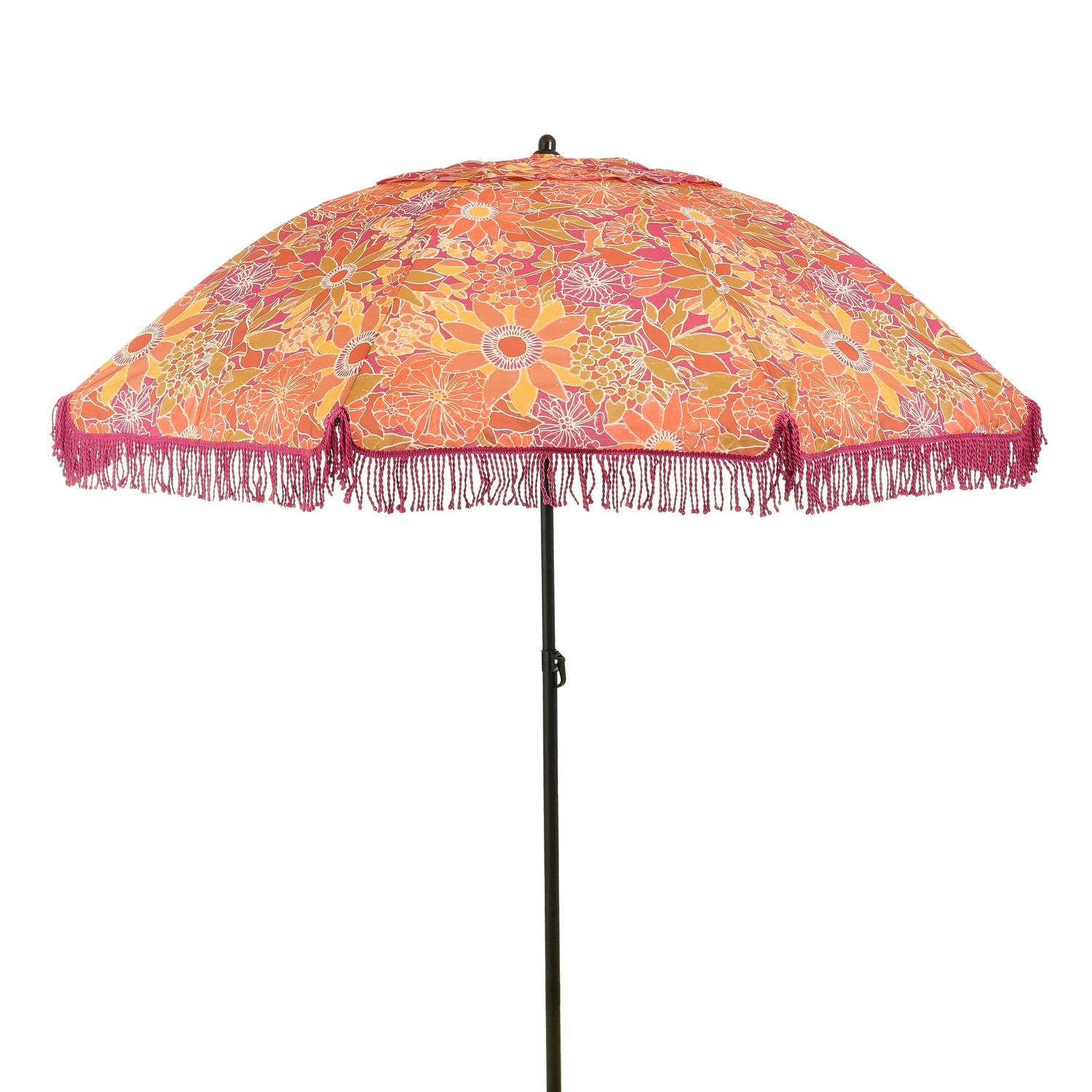 Mica Decorations Parasol - H238 x Ø220 cm - Roze