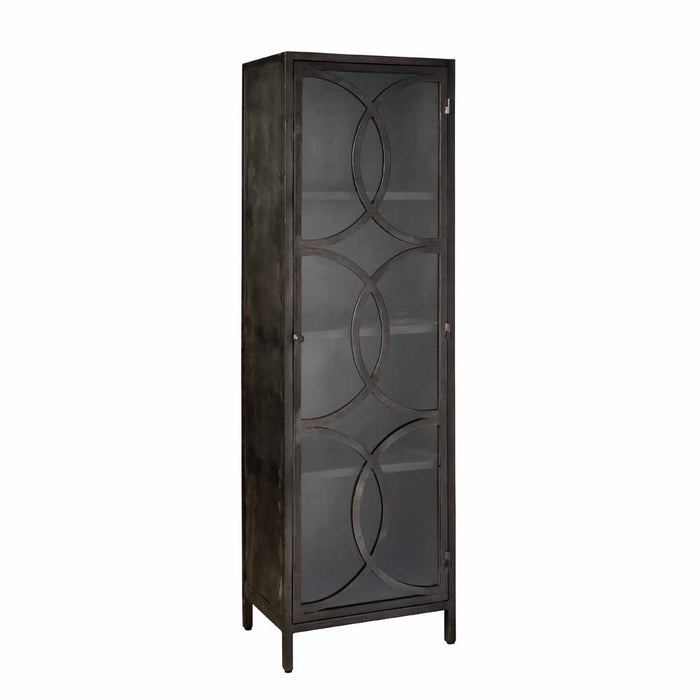 Anli-Style Tower living Stelvio metal cabinet 1 dr. - 55,5x185x40