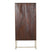 PTMD Onyx Cabinet Brown 2 Drs