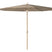 Platinum Riva stokparasol 3 m. rond - Teak Taupe