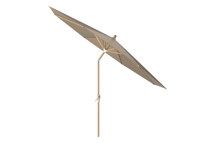 Platinum Riva stokparasol 3 m. rond - Teak Taupe