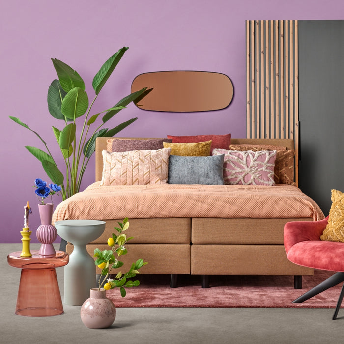 Bijzettafel Rorra  - Metaal - 35x56x35cm (BxHxD)