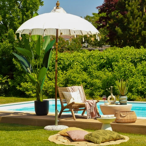 Bijzettafel Rise - Groen - MDF - 39x48x39cm (BxHxD)