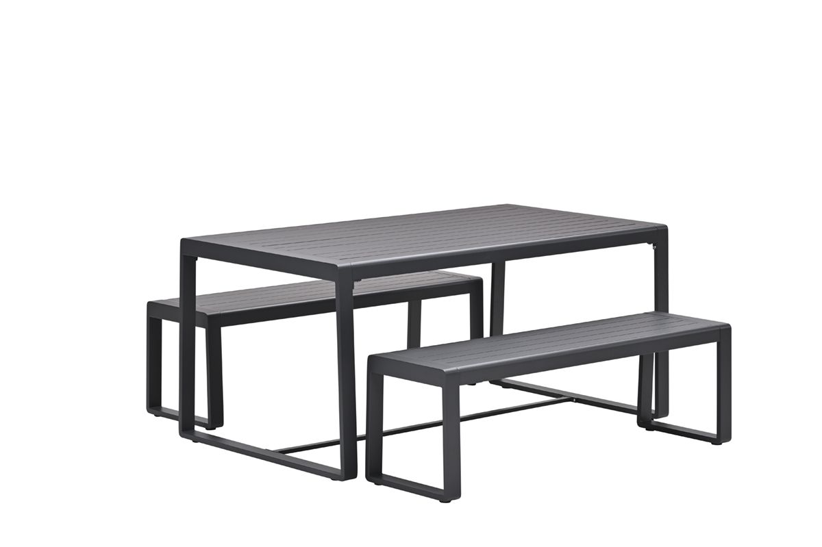 Amada picknick set - carbon black