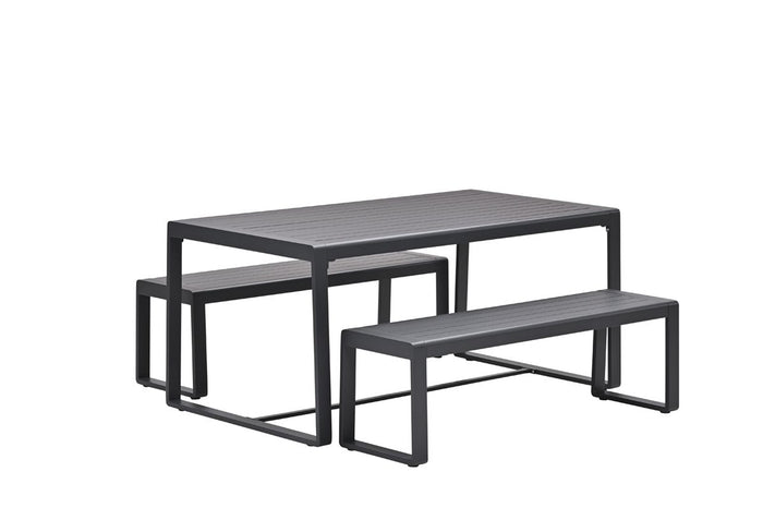 Amada picknick set - carbon black