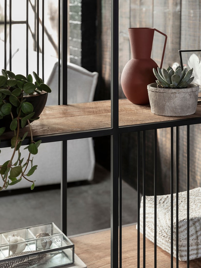 DTP Home Bookrack | Roomdivider Barra large, 5 shelves,210x140x35 c...