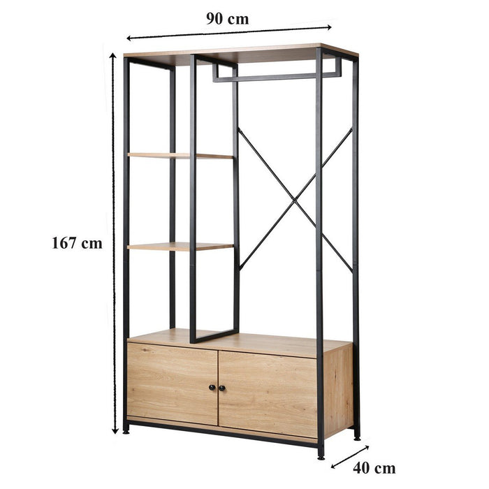 Calicosy - Kledingkast LENNY - H167 cm