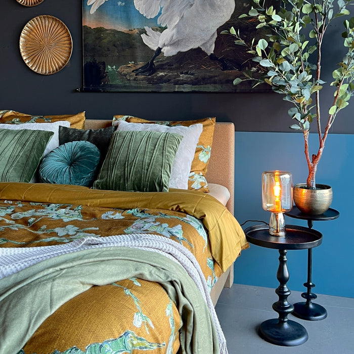 Bijzettafel Hedel  - Metaal - 39x52x39cm (BxHxD)