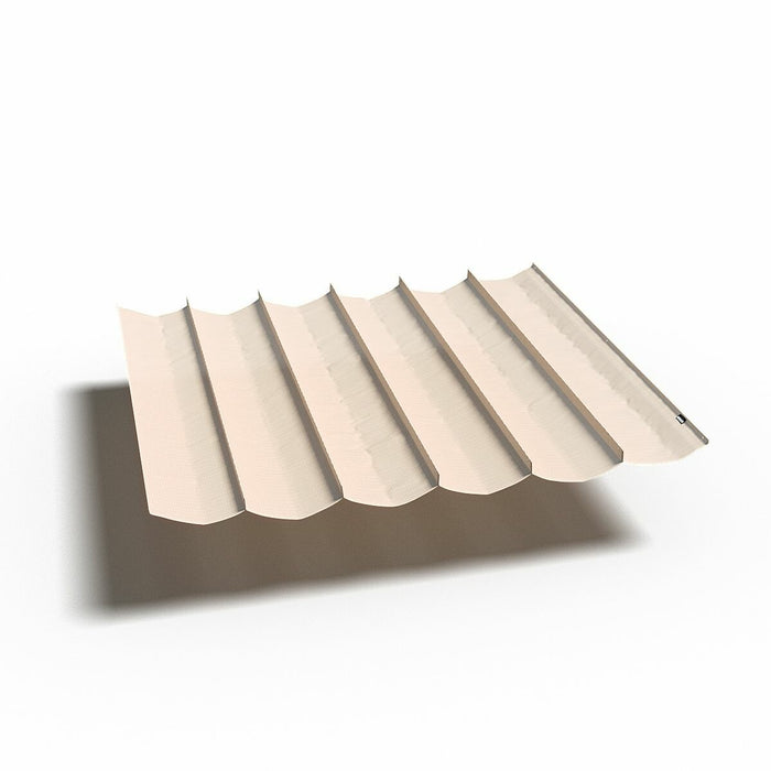 Harmonica schaduwdoek - 290 x 300 cm - Gebroken Wit