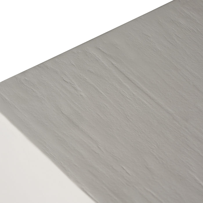 Bijzettafel Cara Wit - MDF - 50x55x40cm (BxHxD)