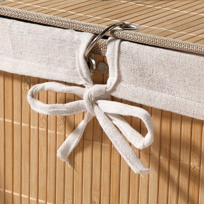 Calicosy - Hoekwasmand van bamboe - H60 cm