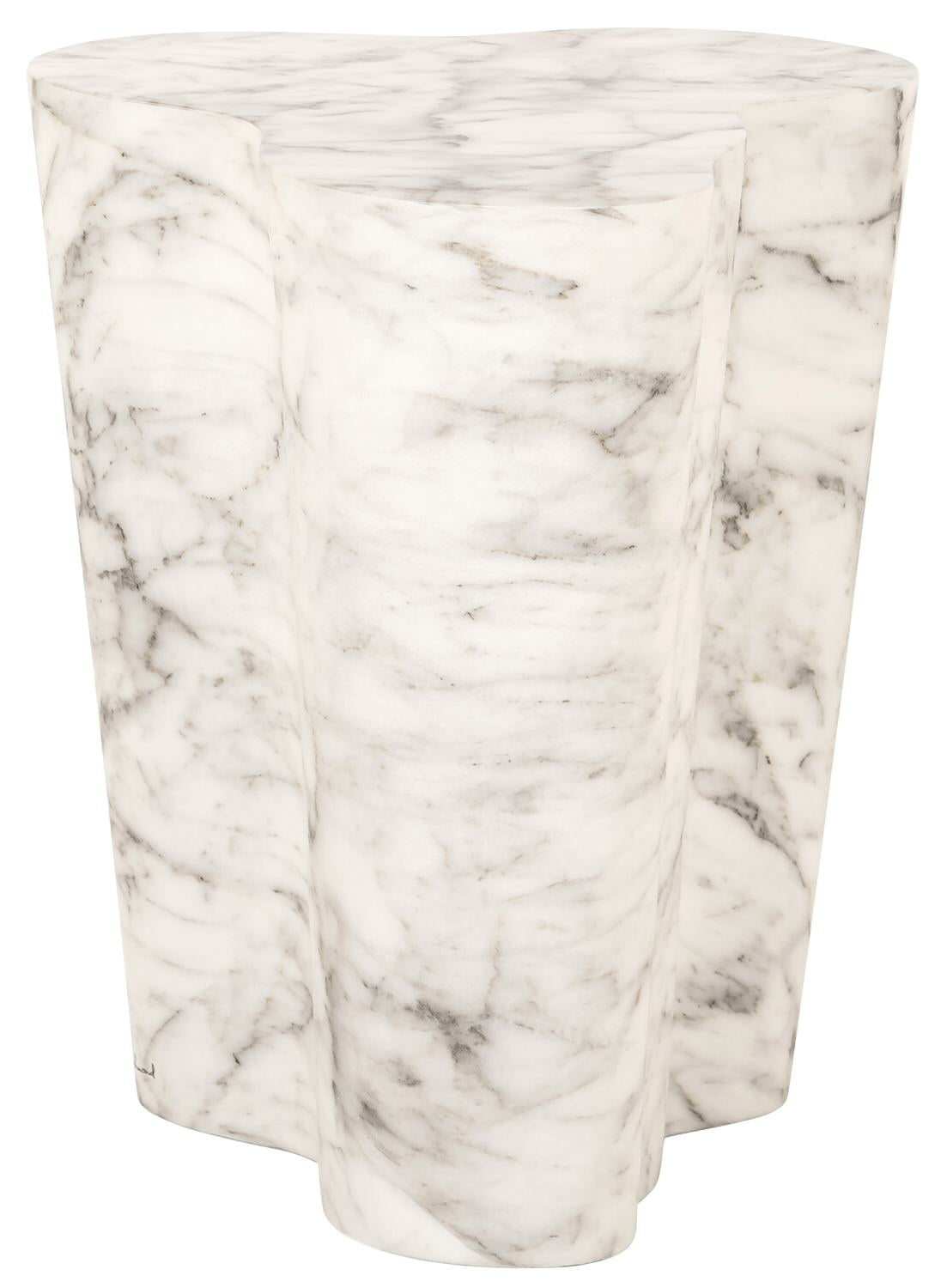 Richmond Interiors Rockyard Organische Bijzettafel Wit