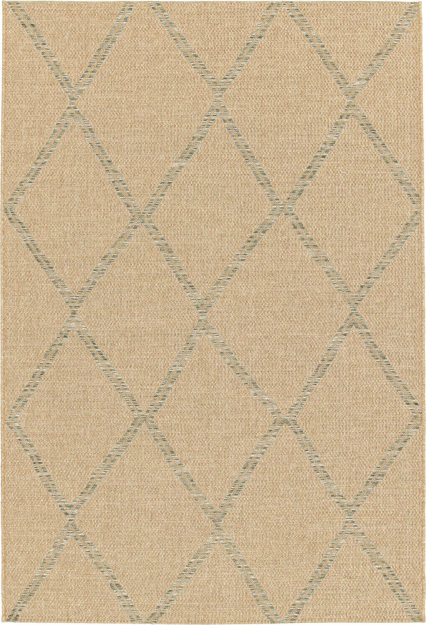 Garden Impressions Diamonds buitenkleed - 200x290 cm - jade gravel